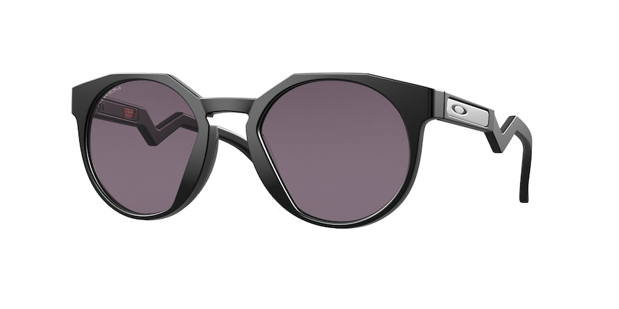 Oakley HSTN (A) OO9464A Round Sunglasses  946401-MATTE BLACK 52-21-140 - Color Map black