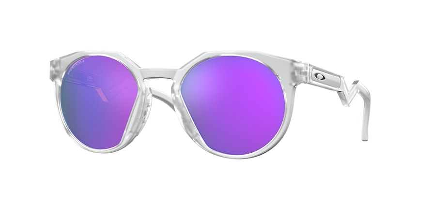 Oakley HSTN (A) OO9464A Round Sunglasses  946402-MATTE CLEAR 52-21-140 - Color Map clear