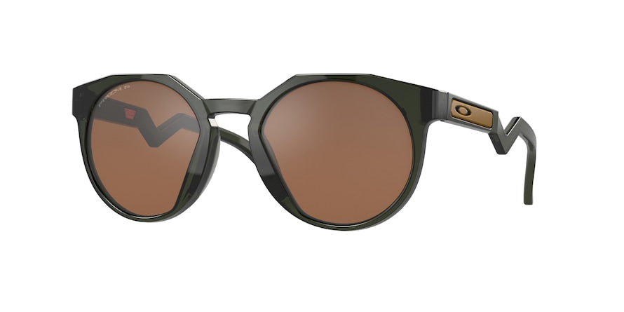 Oakley HSTN (A) OO9464A Round Sunglasses  946404-OLIVE INK 52-21-140 - Color Map green