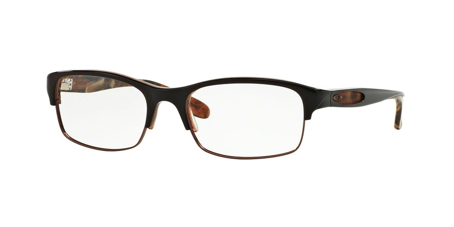 Oakley Optical IRREVERENT OX1062 Square Eyeglasses  106204-BROWN TAFFY 52-18-139 - Color Map brown