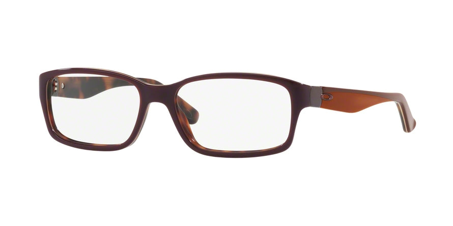 Oakley Optical ENTRY FEE OX1072 Rectangle Eyeglasses  107204-TORTOISE 52-15-141 - Color Map brown