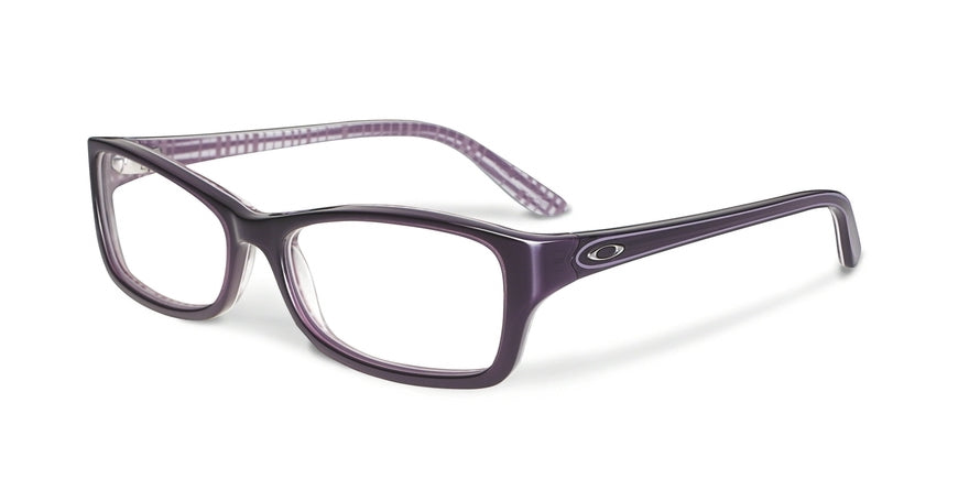 Oakley Optical SHORT CUT OX1088 Rectangle Eyeglasses  108803-PURPLE GRID 53-15-139 - Color Map purple