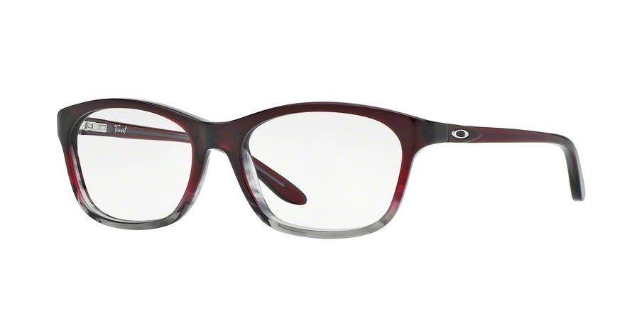 Oakley Optical TAUNT OX1091 Rectangle Eyeglasses  109105-RED FADE 52-16-130 - Color Map red