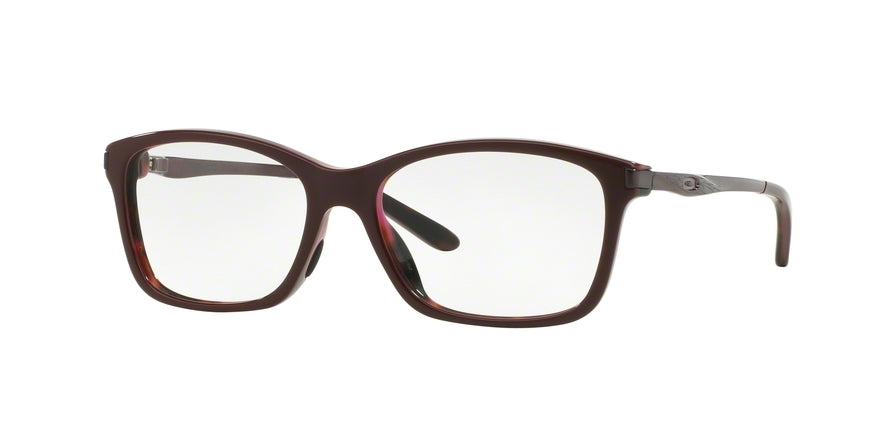 Oakley Optical NINE-TO-FIVE OX1127 Square Eyeglasses  112703-PINK TORTOISE 52-16-138 - Color Map purple/reddish