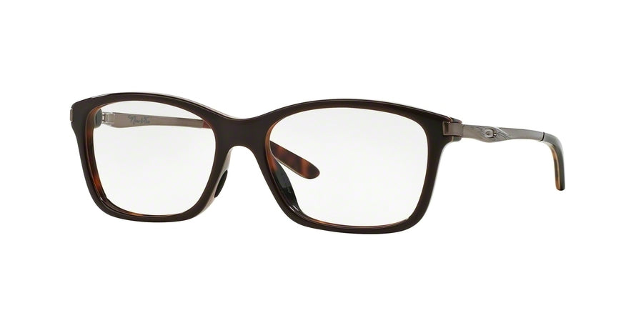 Oakley Optical NINE-TO-FIVE OX1127 Square Eyeglasses  112705-BROWN TORTOISE 52-16-138 - Color Map brown