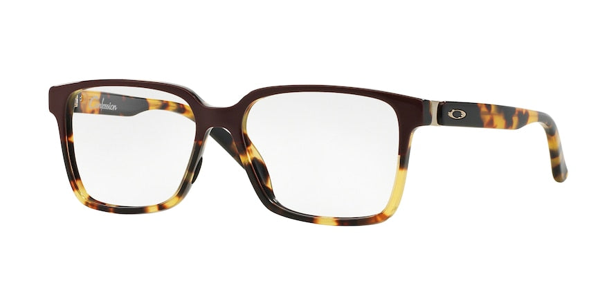 Oakley Optical CONFESSION OX1128 Square Eyeglasses  112803-MAGENTA/TORTOISE 52-15-143 - Color Map bordeaux