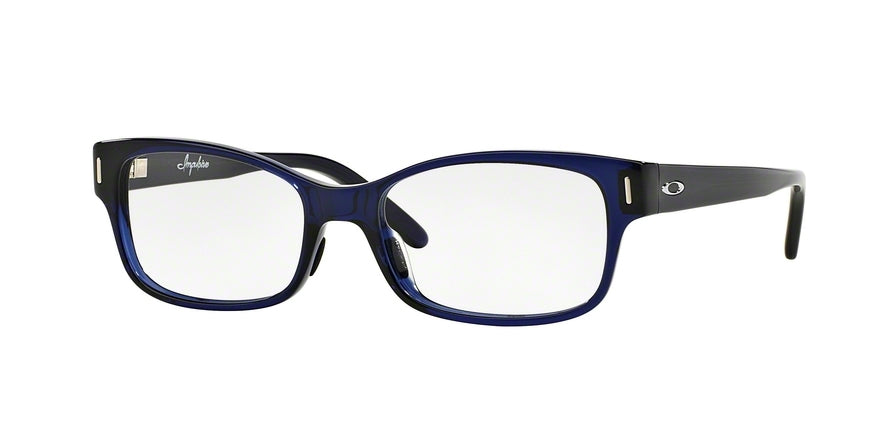 Oakley Optical IMPULSIVE OX1129 Rectangle Eyeglasses  112904-BLUE 52-17-141 - Color Map blue