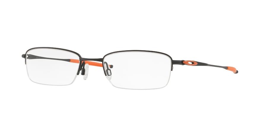 Oakley Optical TOP SPINNER 5B OX3133 Rectangle Eyeglasses  313309-MATTE BLACK 51-19-140 - Color Map black