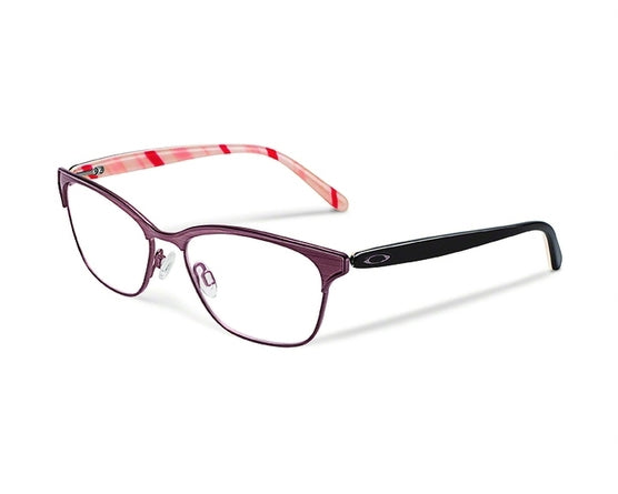 Oakley Optical INTERCEDE OX3179 Rectangle Eyeglasses  317904-BRUSHED BRUNETTE 52-16-140 - Color Map brown