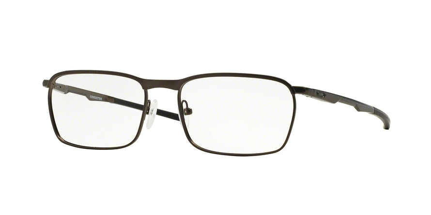 Oakley Optical CONDUCTOR OX3186 Rectangle Eyeglasses  318602-PEWTER 54-17-137 - Color Map gunmetal