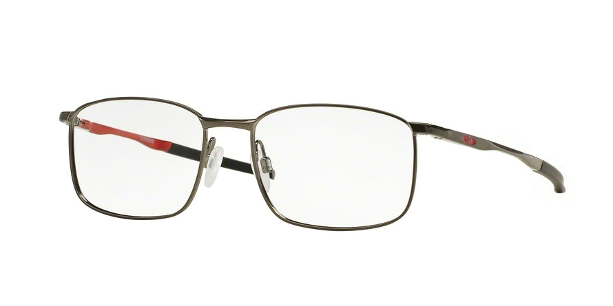 Oakley Optical TAPROOM OX3204 Square Eyeglasses  320403-POLISHED CEMENT 53-17-139 - Color Map gunmetal