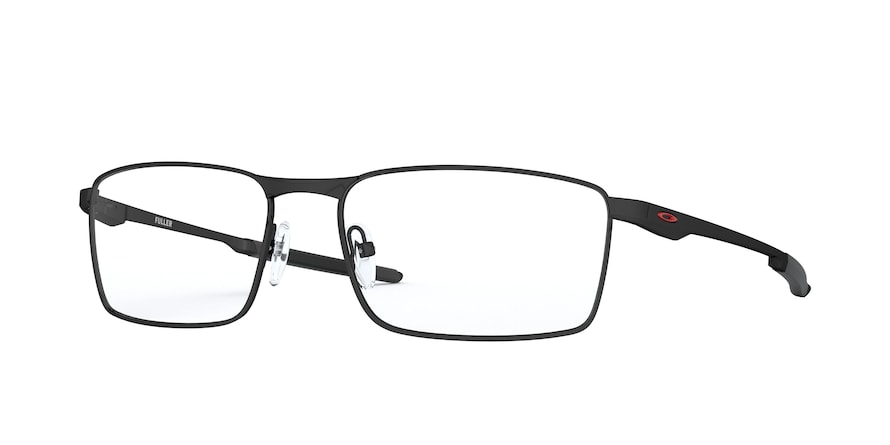 Oakley Optical FULLER OX3227 Rectangle Eyeglasses  322703-POLISHED BLACK 57-17-139 - Color Map black