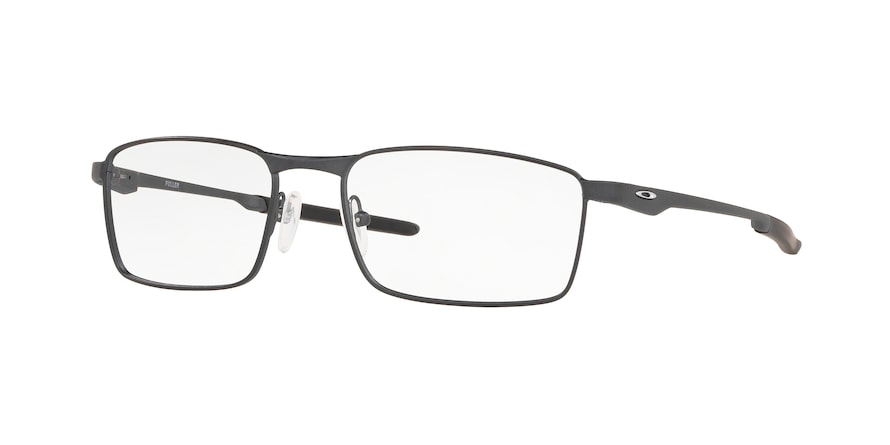 Oakley Optical FULLER OX3227 Rectangle Eyeglasses  322707-SATIN LIGHT STEEL 55-17-139 - Color Map grey