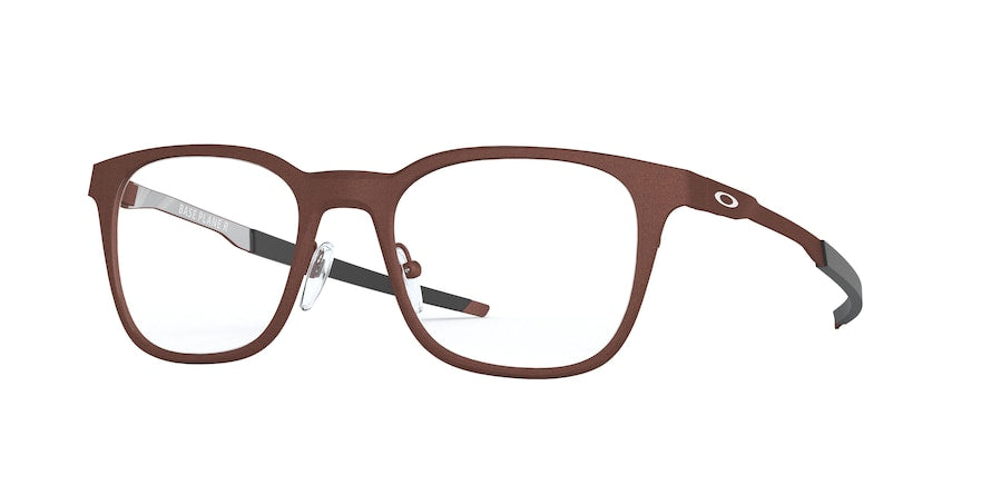 Oakley Optical BASE PLANE R OX3241 Round Eyeglasses  324102-SATIN CORTEN 49-19-141 - Color Map bronze/copper