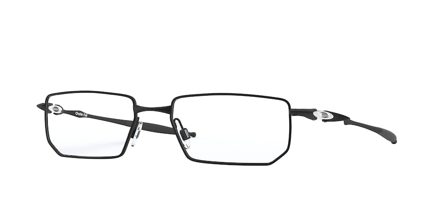 Oakley Optical OUTER FOIL OX3246 Rectangle Eyeglasses  324601-SATIN BLACK 53-18-136 - Color Map black