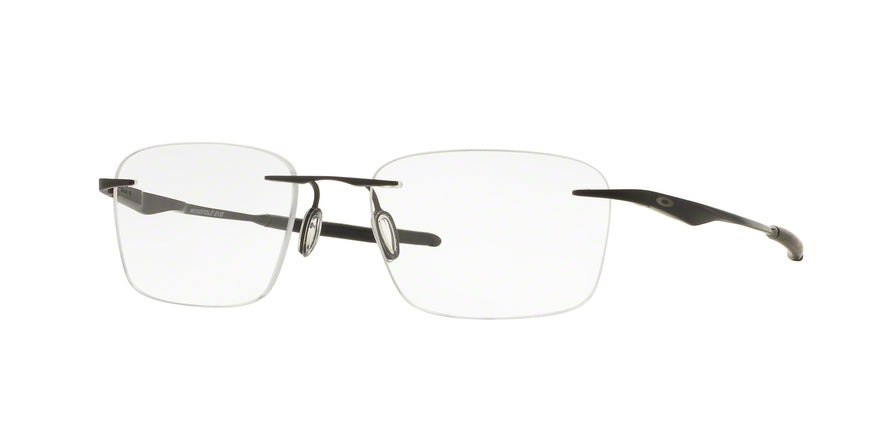 Oakley Optical WINGFOLD EVS OX5115 Square Eyeglasses  511502-SATIN BLACK 53-18-139 - Color Map black