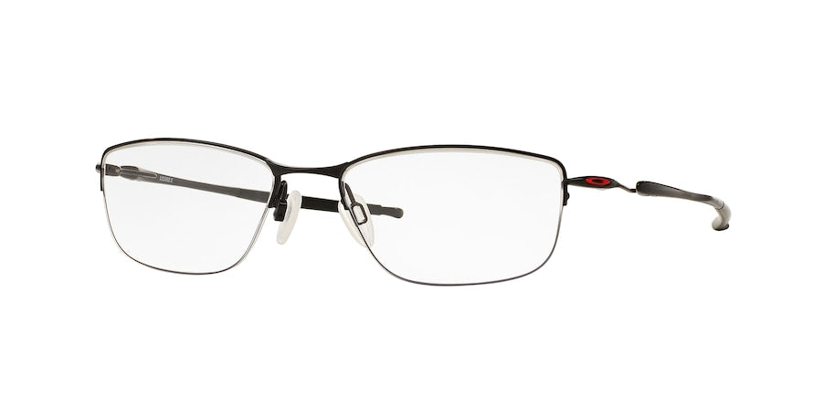 Oakley Optical LIZARD 2 OX5120 Rectangle Eyeglasses  512001-POLISHED BLACK 51-18-135 - Color Map black