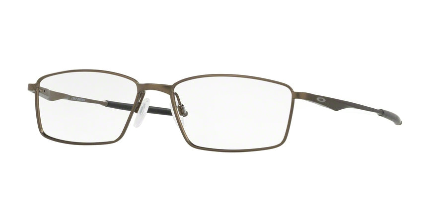 Oakley Optical LIMIT SWITCH OX5121 Rectangle Eyeglasses  512102-PEWTER 55-16-139 - Color Map silver