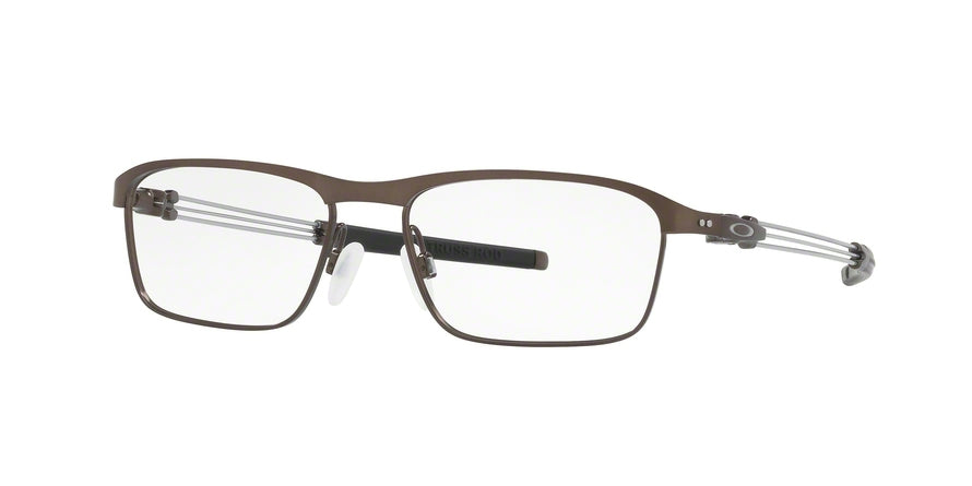 Oakley Optical TRUSS ROD OX5124 Square Eyeglasses  512402-SATIN PEWTER 55-17-143 - Color Map silver