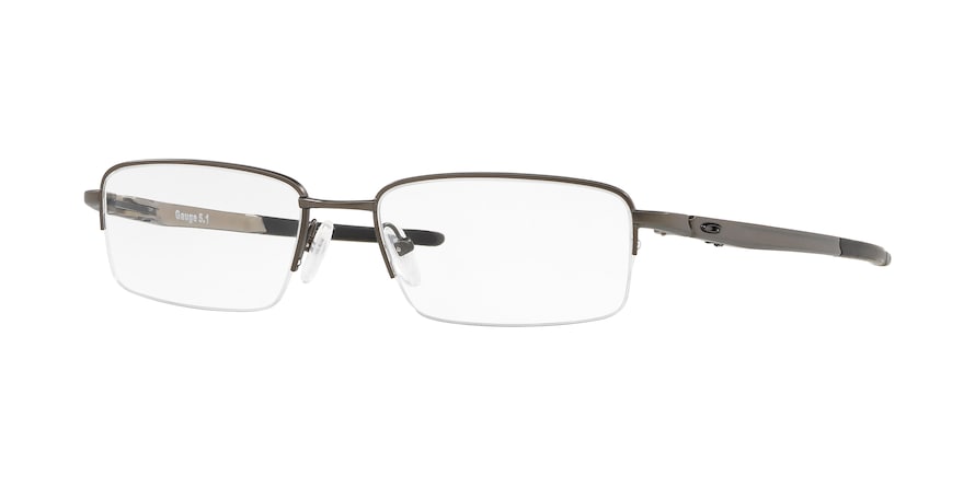 Oakley Optical GAUGE 5.1 OX5125 Rectangle Eyeglasses  512503-MATTE CEMENT 52-17-142 - Color Map grey