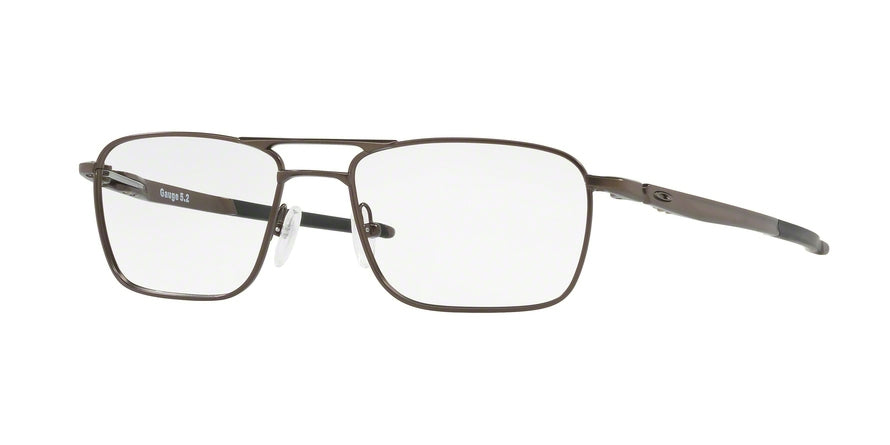 Oakley Optical GAUGE 5.2 TRUSS OX5127 Square Eyeglasses  512702-PEWTER 53-17-142 - Color Map silver