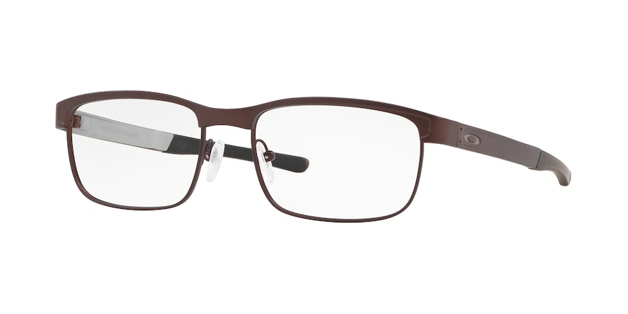 Oakley Optical SURFACE PLATE OX5132 Square Eyeglasses  513205-SATIN CORTEN 54-18-138 - Color Map bronze/copper