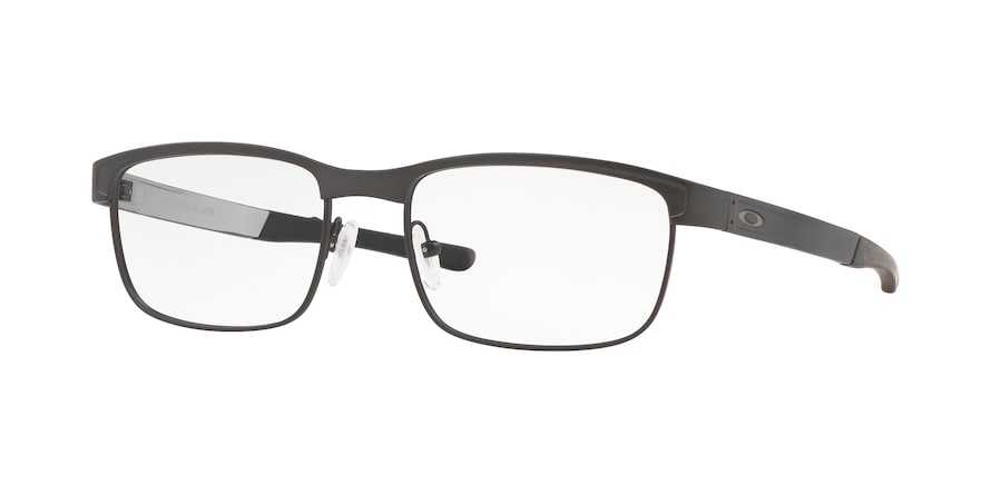 Oakley Optical SURFACE PLATE OX5132 Square Eyeglasses  513206-SATIN LEAD 54-18-138 - Color Map grey