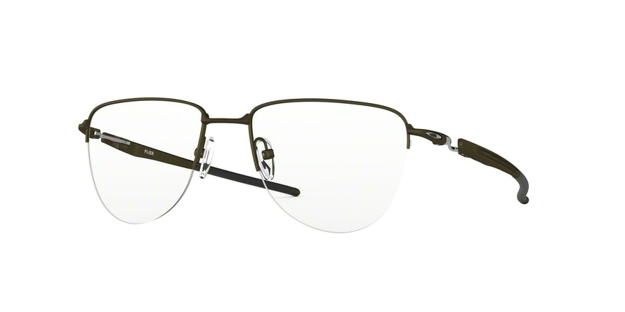 Oakley Optical PLIER OX5142 Pilot Eyeglasses  514202-PEWTER 54-18-137 - Color Map silver