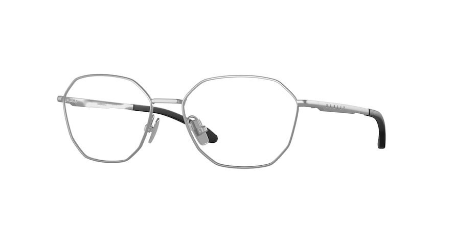 Oakley Optical SOBRIQUET OX5150 Round Eyeglasses  515001-SATIN CHROME 53-16-136 - Color Map silver
