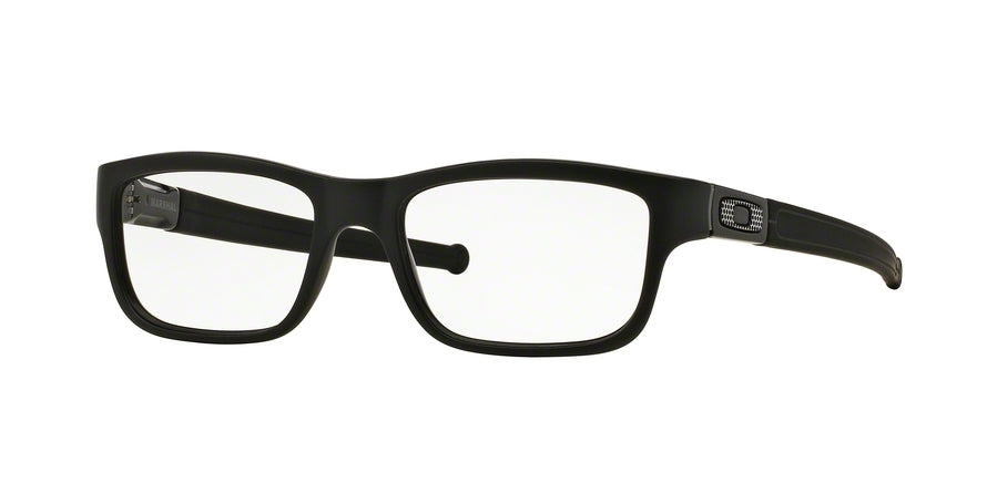 Oakley Optical MARSHAL OX8034 Rectangle Eyeglasses  803411-SATIN BLACK 53-17-143 - Color Map black