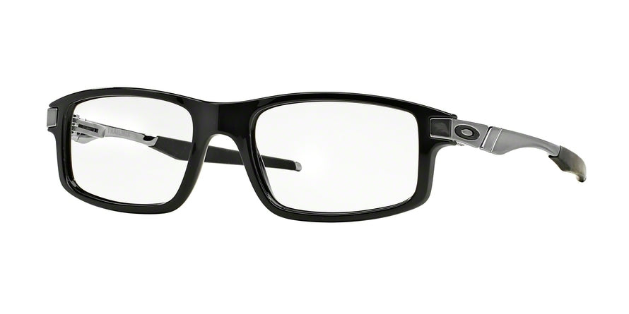 Oakley Optical TRAILMIX OX8035 Rectangle Eyeglasses  803503-BLACK METAL 52-18-146 - Color Map black