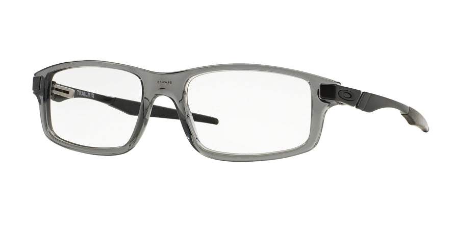 Oakley Optical TRAILMIX OX8035 Rectangle Eyeglasses  803504-GREY SMOKE 54-18-146 - Color Map grey