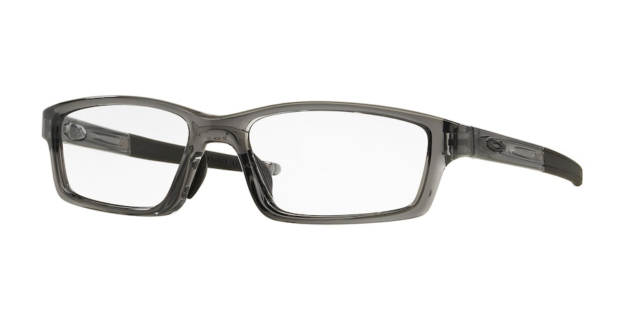 Oakley Optical CROSSLINK PITCH (A) OX8041 Rectangle Eyeglasses  804102-GREY SMOKE 56-17-135 - Color Map grey