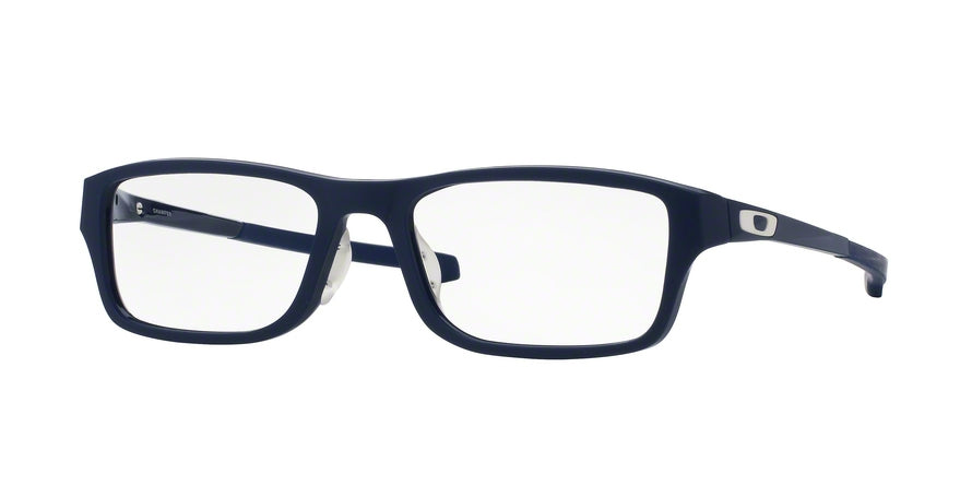 Oakley Optical CHAMFER (A) OX8045 Rectangle Eyeglasses  804505-UNIVERSE BLUE 55-18-131 - Color Map blue
