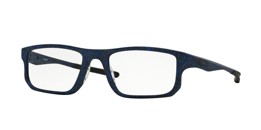 Oakley Optical VOLTAGE OX8049 Rectangle Eyeglasses  804904-SPACE NAVY 55-19-137 - Color Map light blue