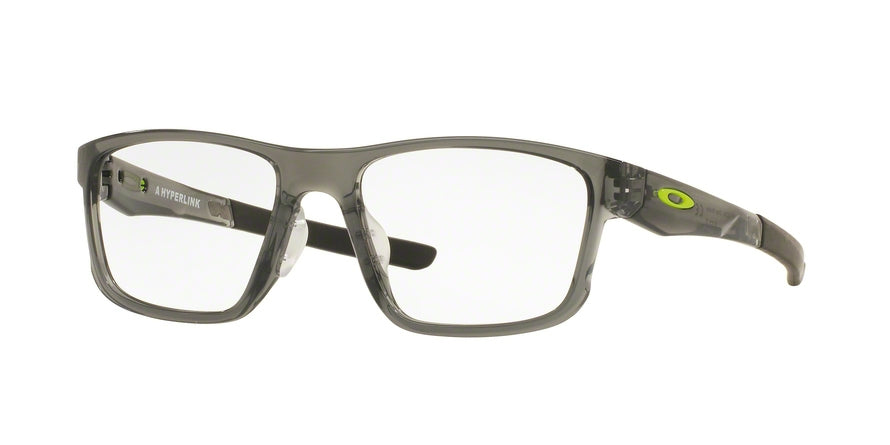 Oakley Optical HYPERLINK (A) OX8051 Square Eyeglasses  805102-GREY SMOKE 54-18-140 - Color Map grey