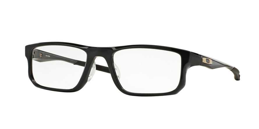 Oakley Optical VOLTAGE (A) OX8066 Rectangle Eyeglasses  806602-BLACK INK 55-19-137 - Color Map black