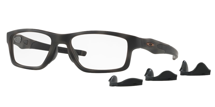 Oakley Optical CROSSLINK MNP OX8090 Rectangle Eyeglasses  809010-OLIVE CAMO 55-17-137 - Color Map green