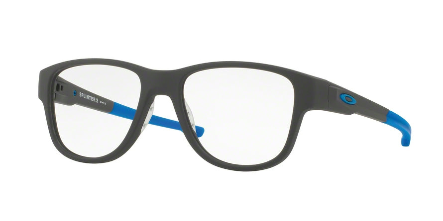 Oakley Optical SPLINTER 2.0 OX8094 Square Eyeglasses  809403-SATIN PAVEMENT 51-18-137 - Color Map grey