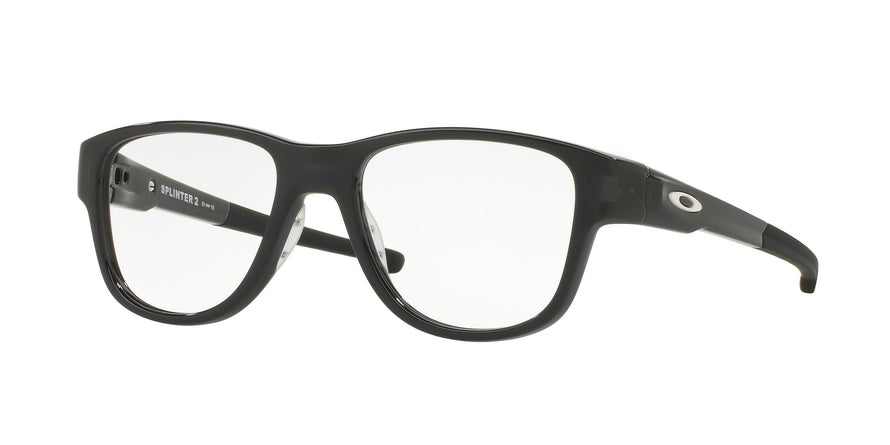 Oakley Optical SPLINTER 2.0 OX8094 Square Eyeglasses  809404-POLISHED BLACK INK 51-18-137 - Color Map black