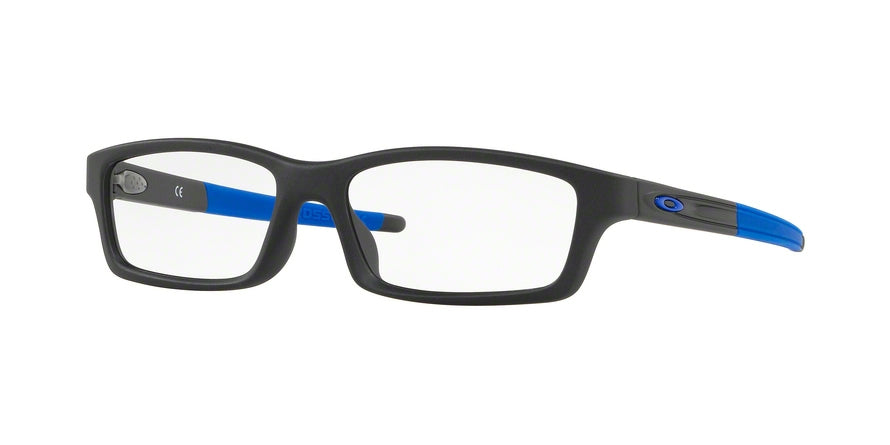 Oakley Optical CROSSLINK YOUTH (A) OX8111 Rectangle Eyeglasses  811108-STEEL 53-15-135 - Color Map grey