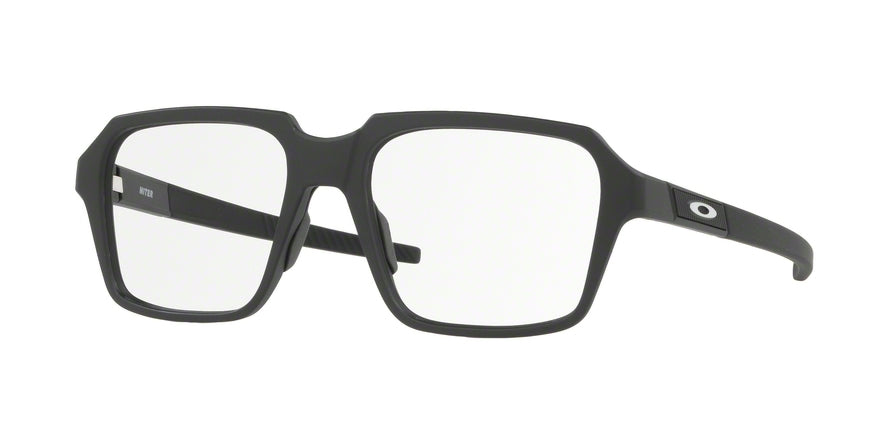 Oakley Optical MITER OX8154 Square Eyeglasses  815401-SATIN BLACK 54-18-138 - Color Map black