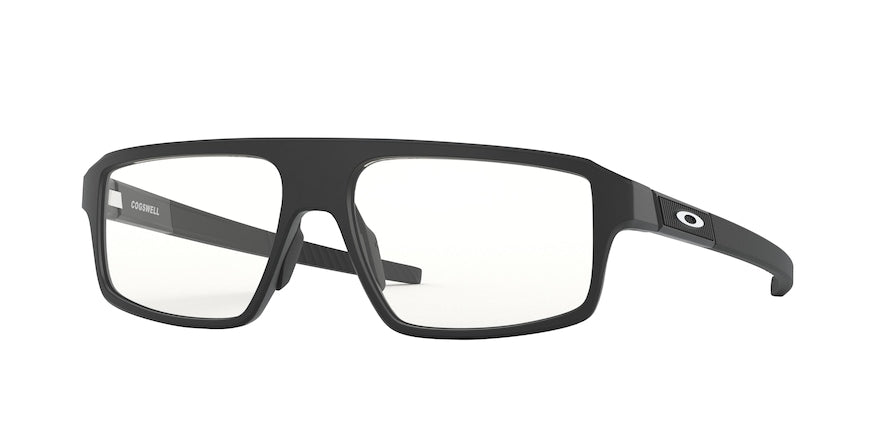 Oakley Optical COGSWELL OX8157 Rectangle Eyeglasses  815701-SATIN BLACK 56-15-138 - Color Map black