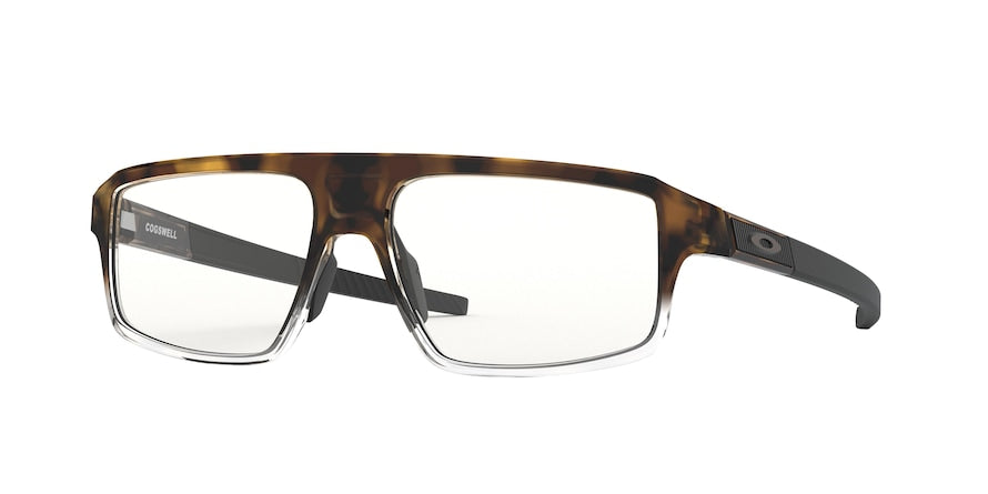 Oakley Optical COGSWELL OX8157 Rectangle Eyeglasses  815703-POLISHED SEPIA BROWN TORTOISE 56-15-138 - Color Map havana