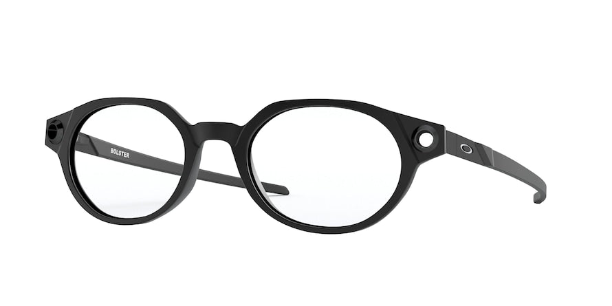 Oakley Optical BOLSTER OX8159 Oval Eyeglasses  815901-SATIN BLACK 52-20-136 - Color Map black