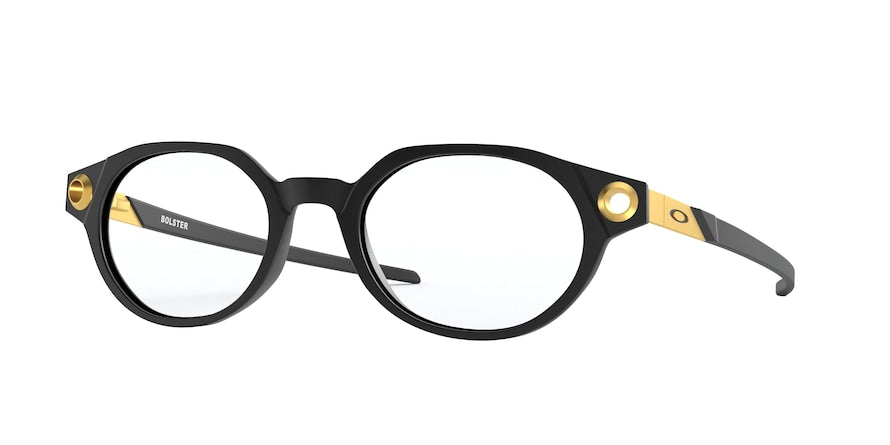 Oakley Optical BOLSTER OX8159 Oval Eyeglasses  815904-SATIN BLACK 52-20-136 - Color Map black