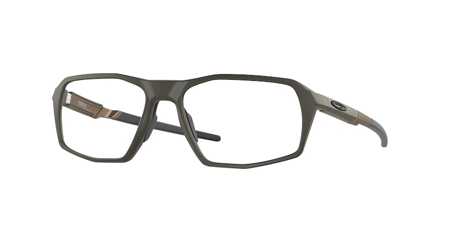 Oakley Optical TENSILE OX8170 Square Eyeglasses  817003-MATTE OLIVE 56-17-138 - Color Map green