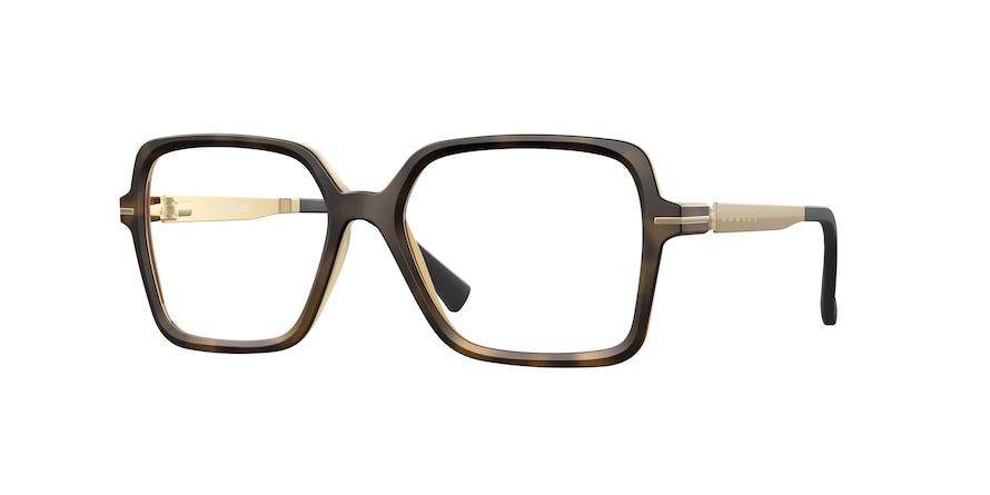 Oakley Optical SHARP LINE OX8172 Square Eyeglasses  817202-SATIN BROWN TORTOISE 52-16-130 - Color Map brown