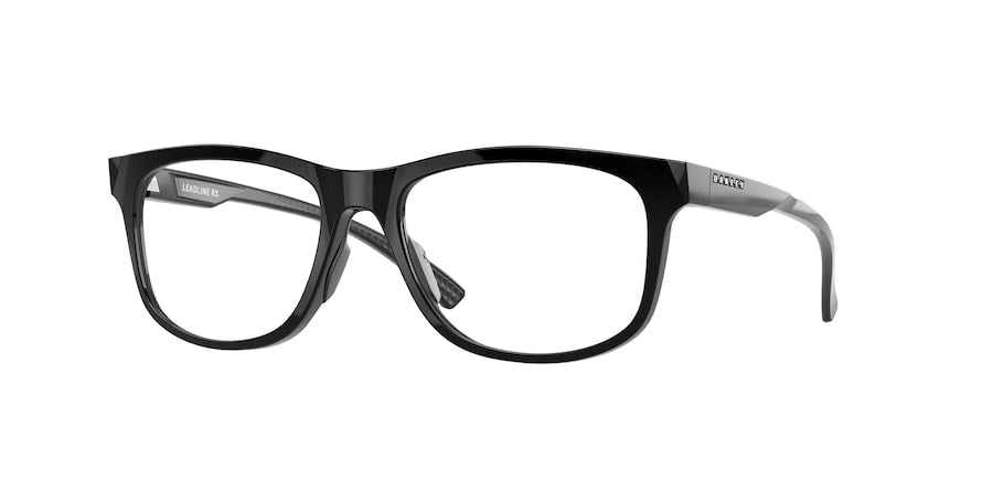 Oakley Optical LEADLINE RX OX8175 Round Eyeglasses  817504-BLACK INK 54-17-139 - Color Map black