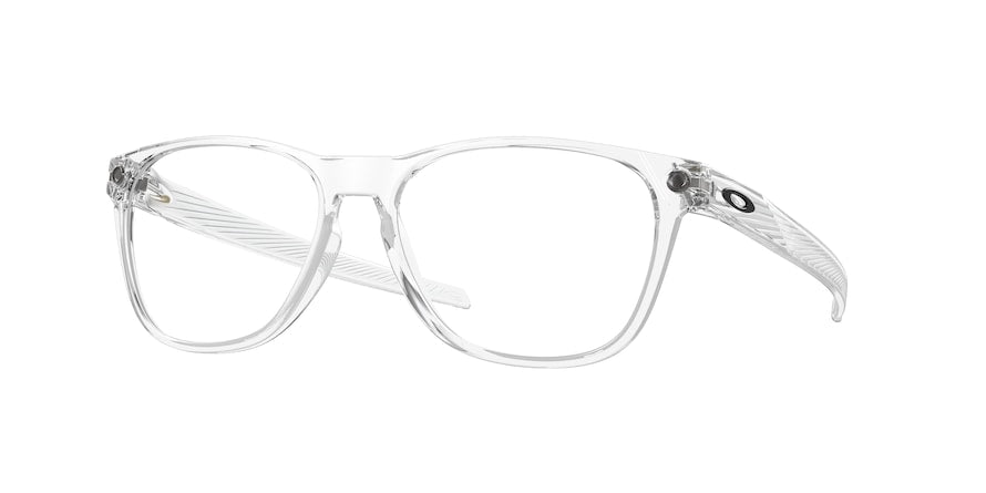 Oakley Optical OJECTOR RX OX8177 Square Eyeglasses  817703-POLISHED CLEAR 56-16-140 - Color Map clear